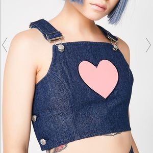 Denim Dungaree Bib
